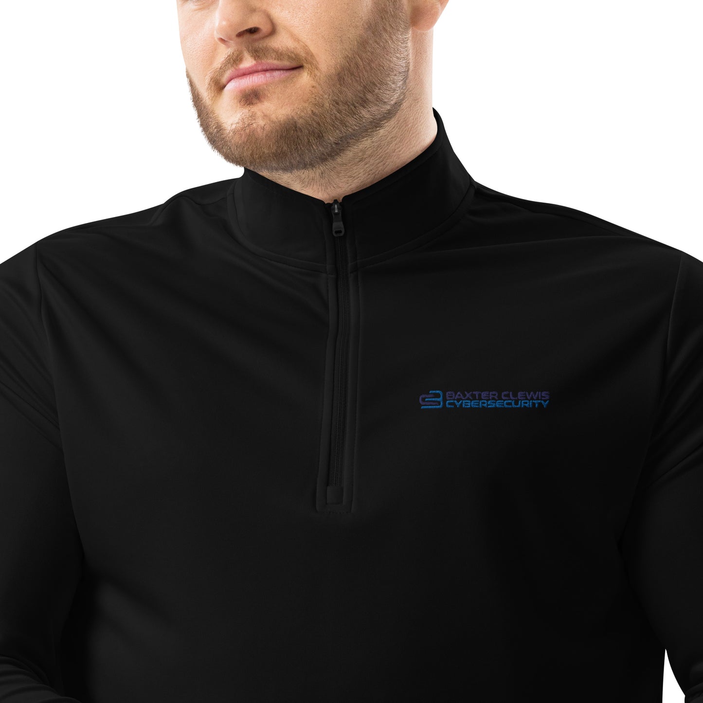 Baxter Clewis Cybersecurity Quarter zip pullover