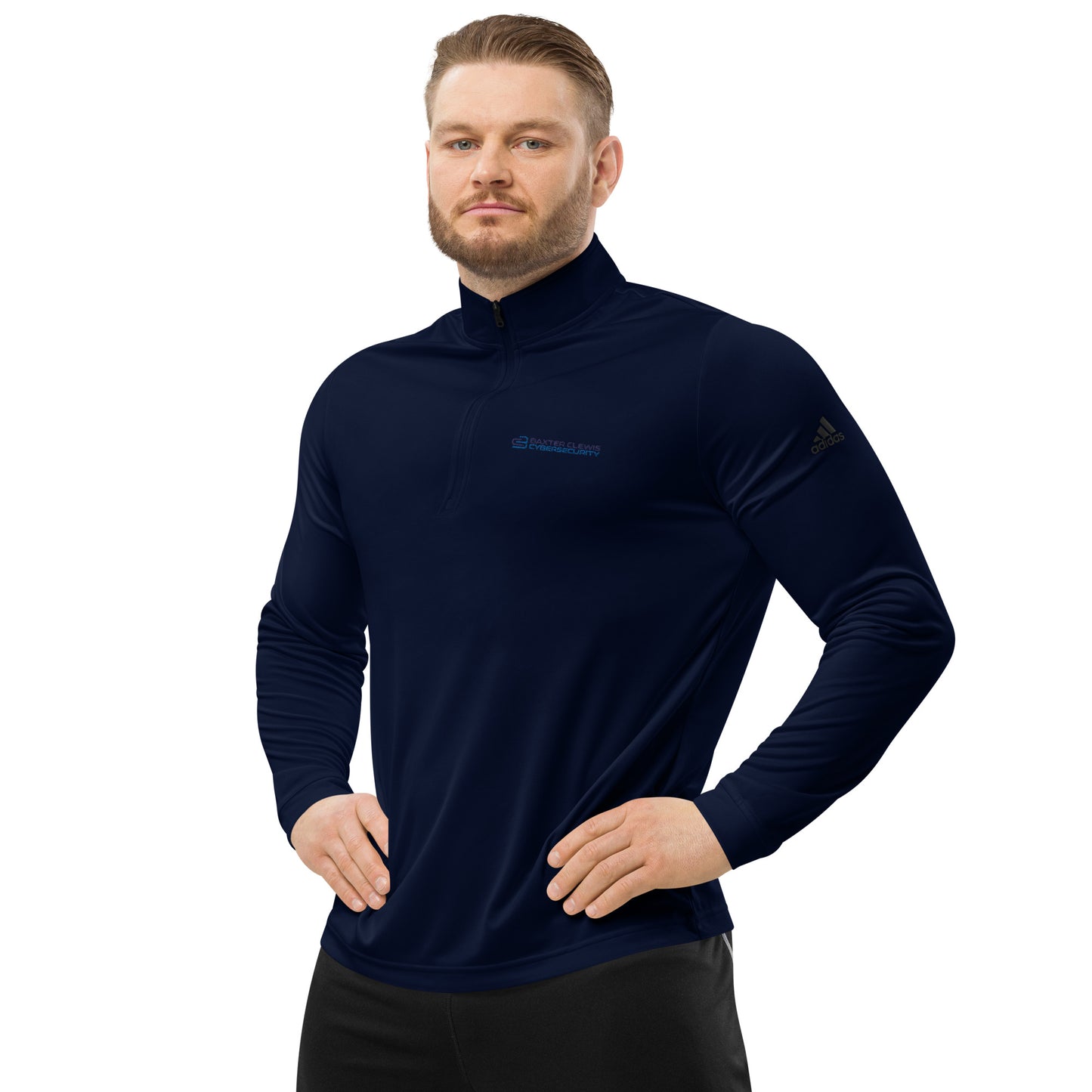 Baxter Clewis Cybersecurity Quarter zip pullover
